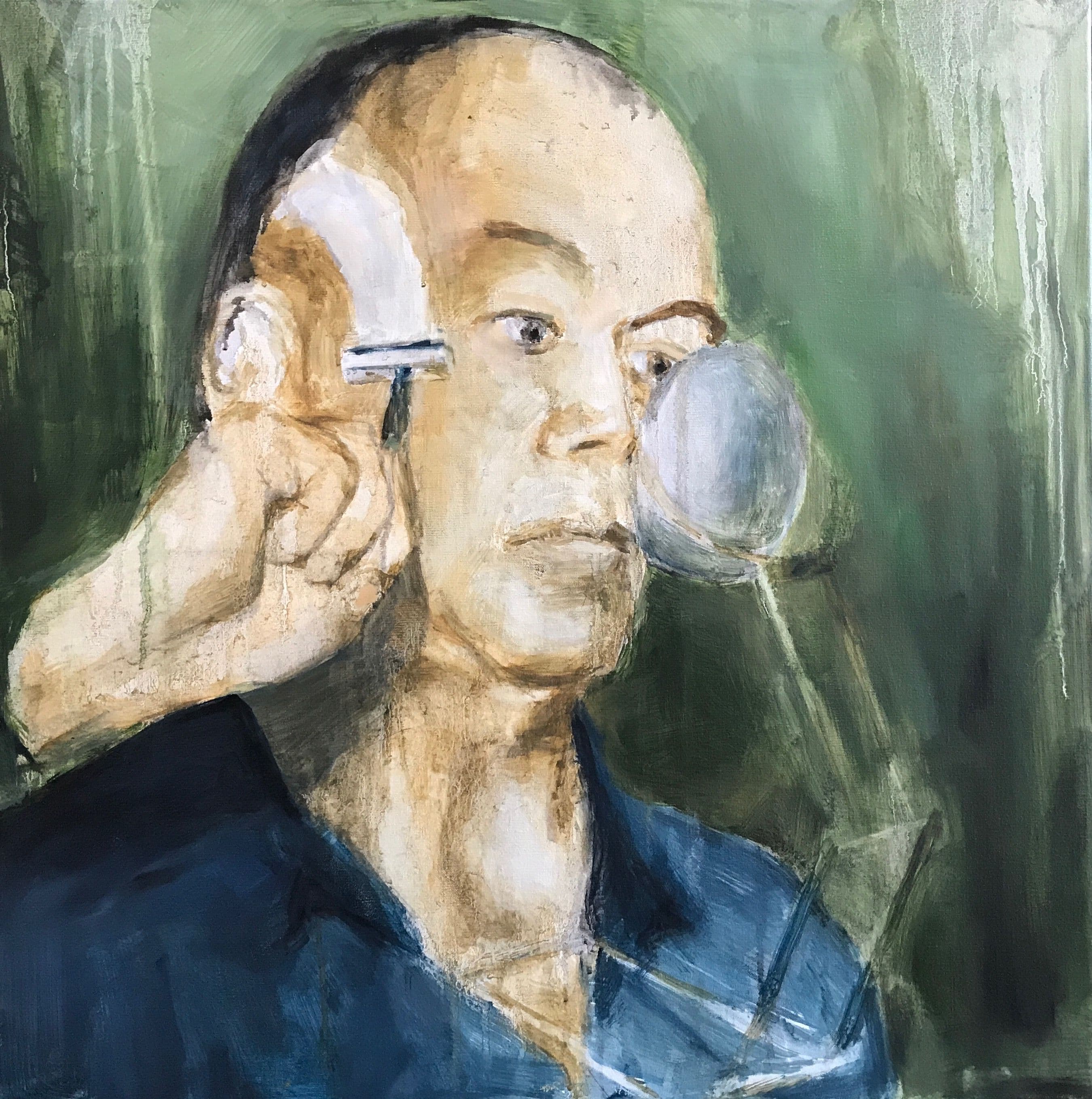 The man and the mirror